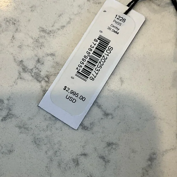 Shinola Silver Dial Watch with Black Strap.  Inspired by the bend of a horseshoe - Picture 4 of 5